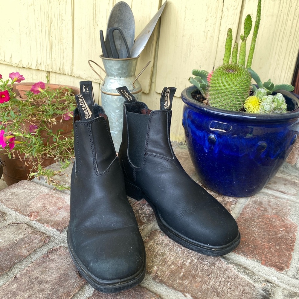 Blundstone Black Men's Leather Boots